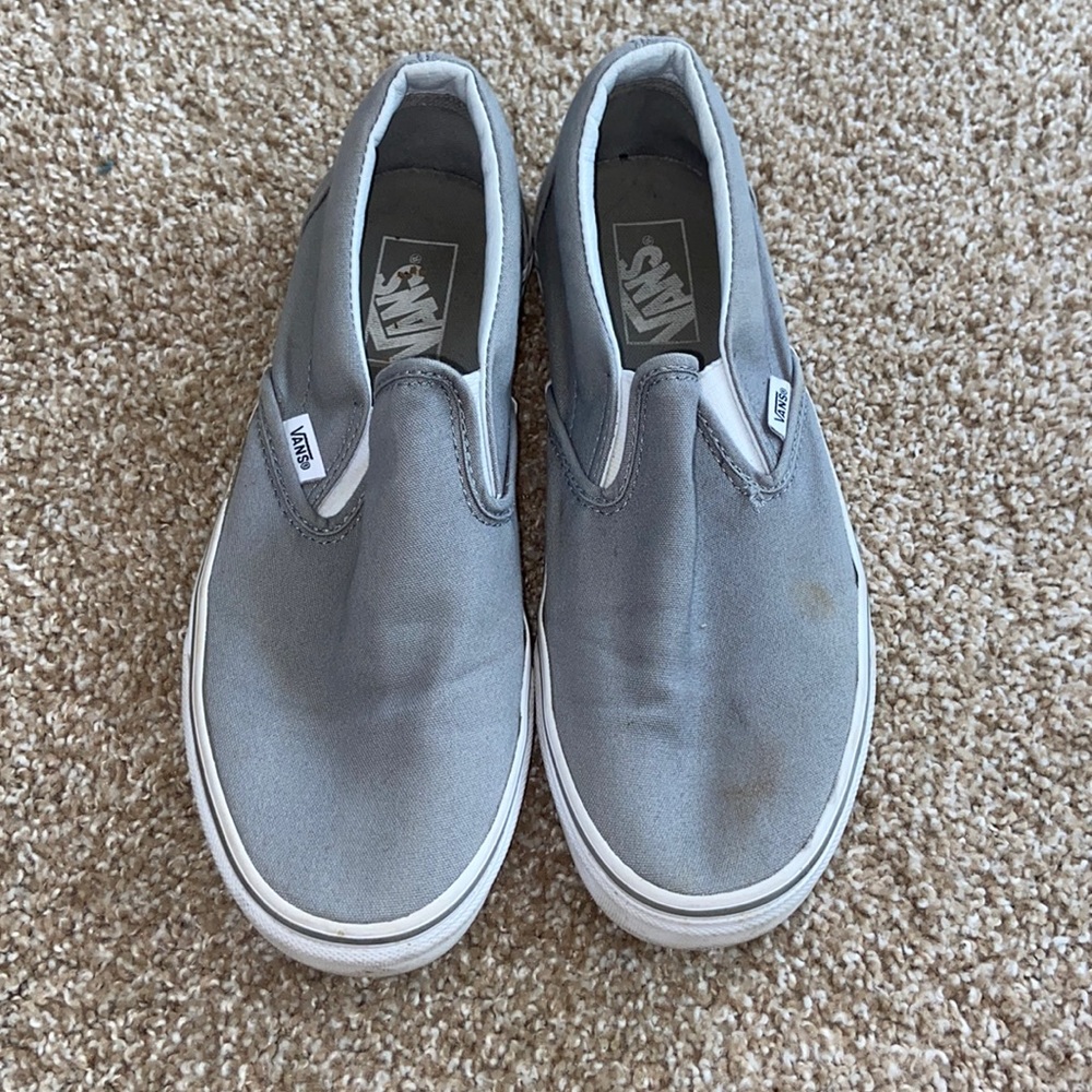 Grey Slip on Vans